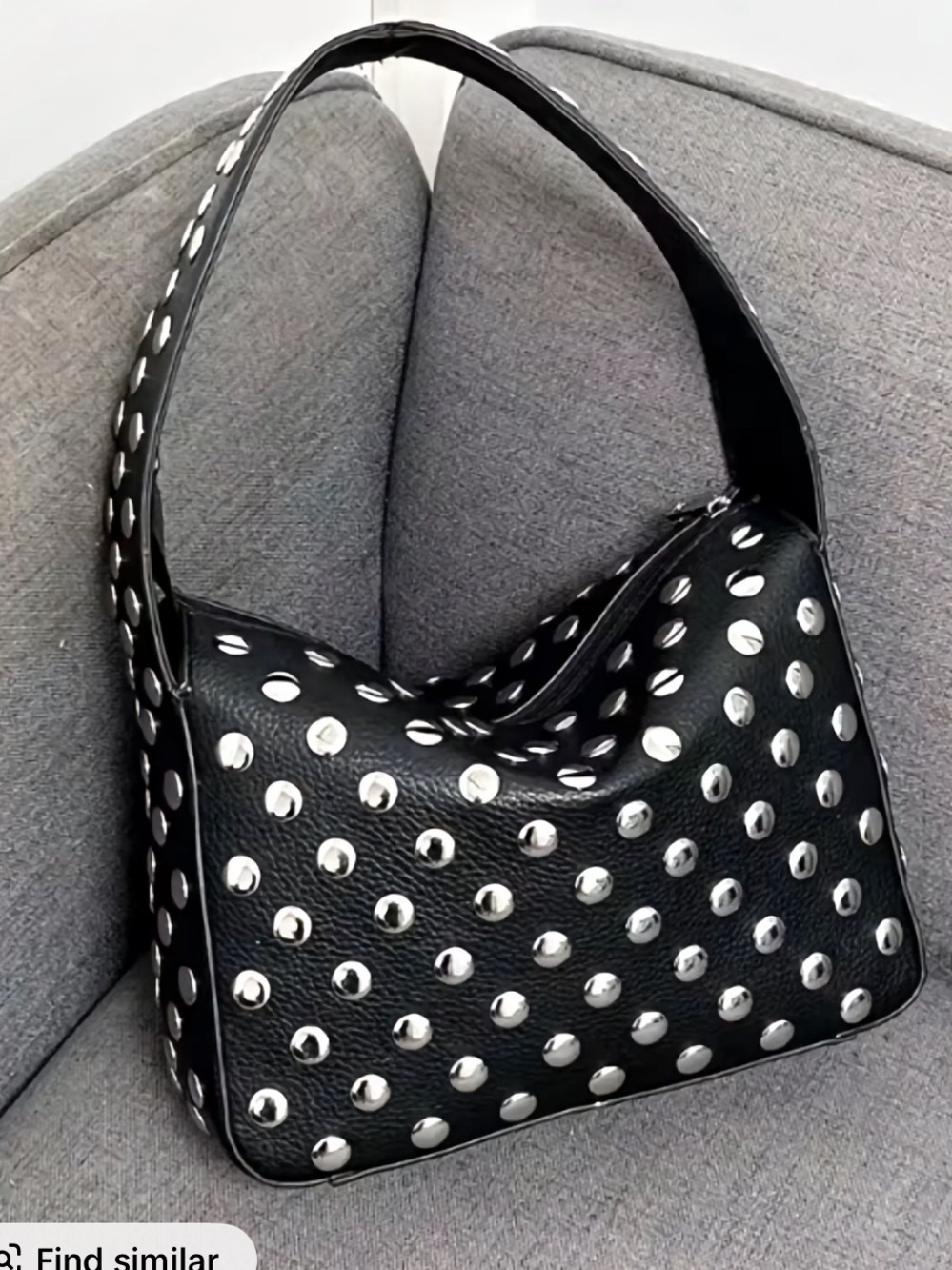 Studded purse bag